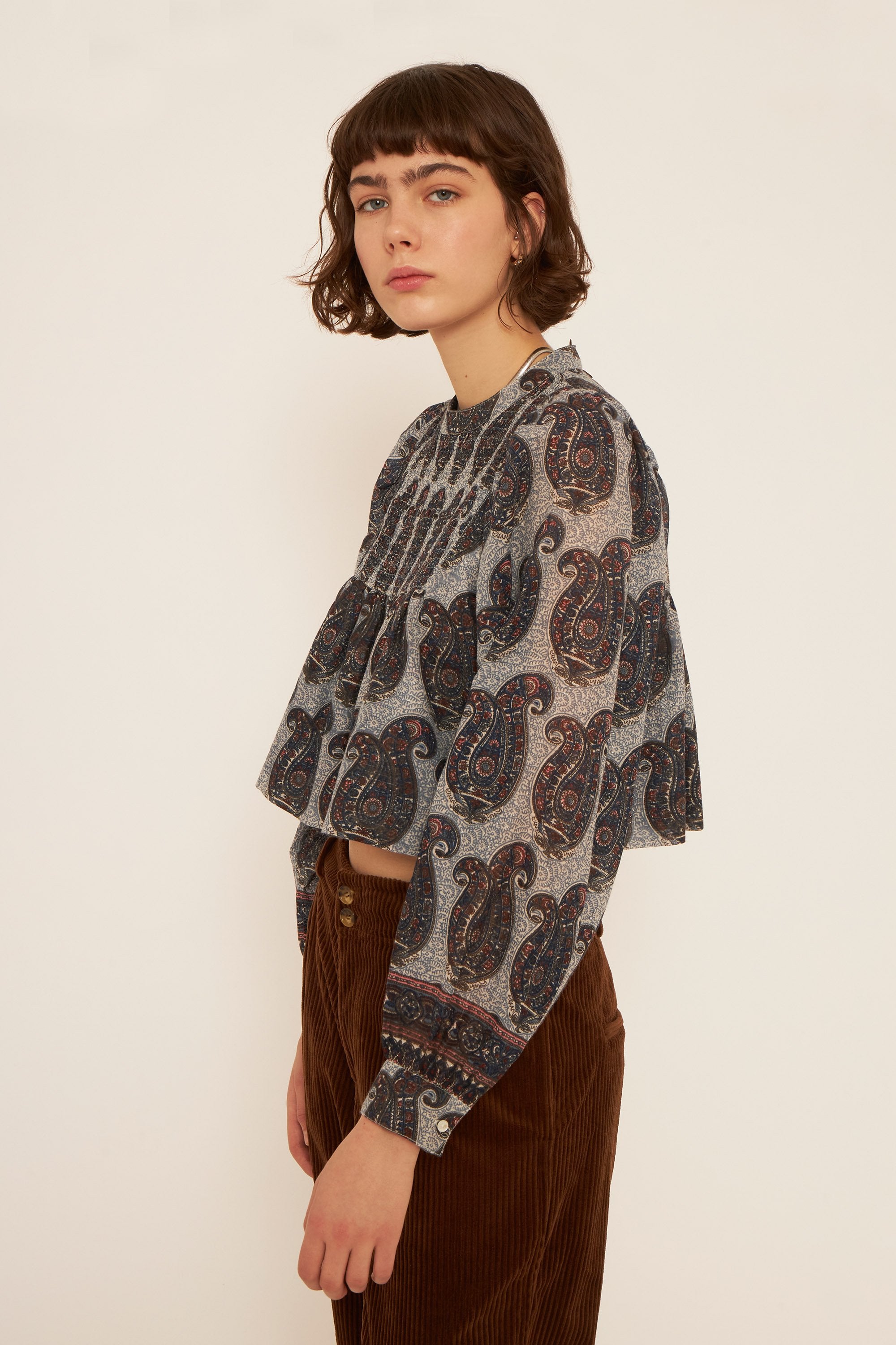Blouse crop-top Elia
