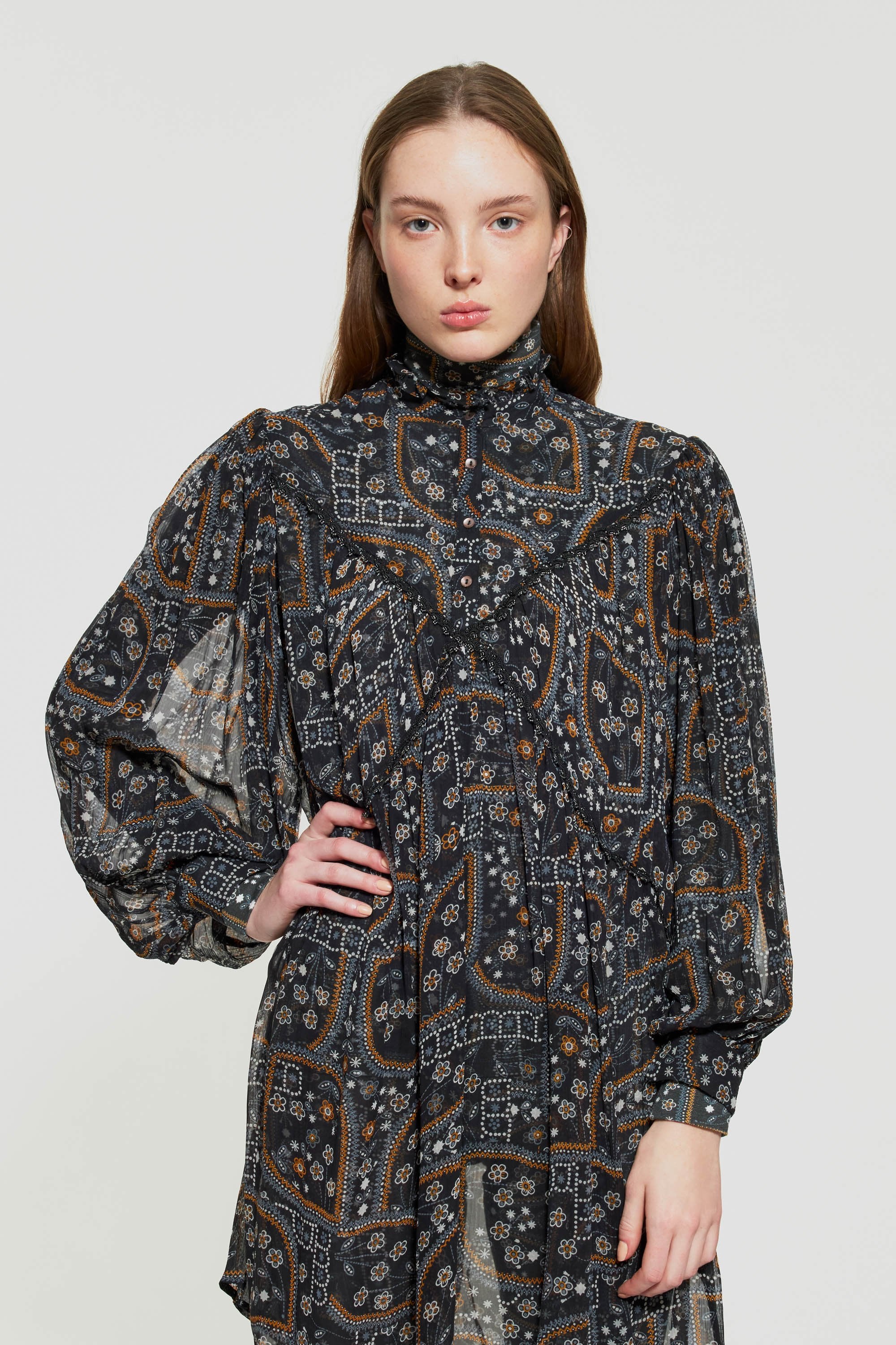 Elie sheer dress