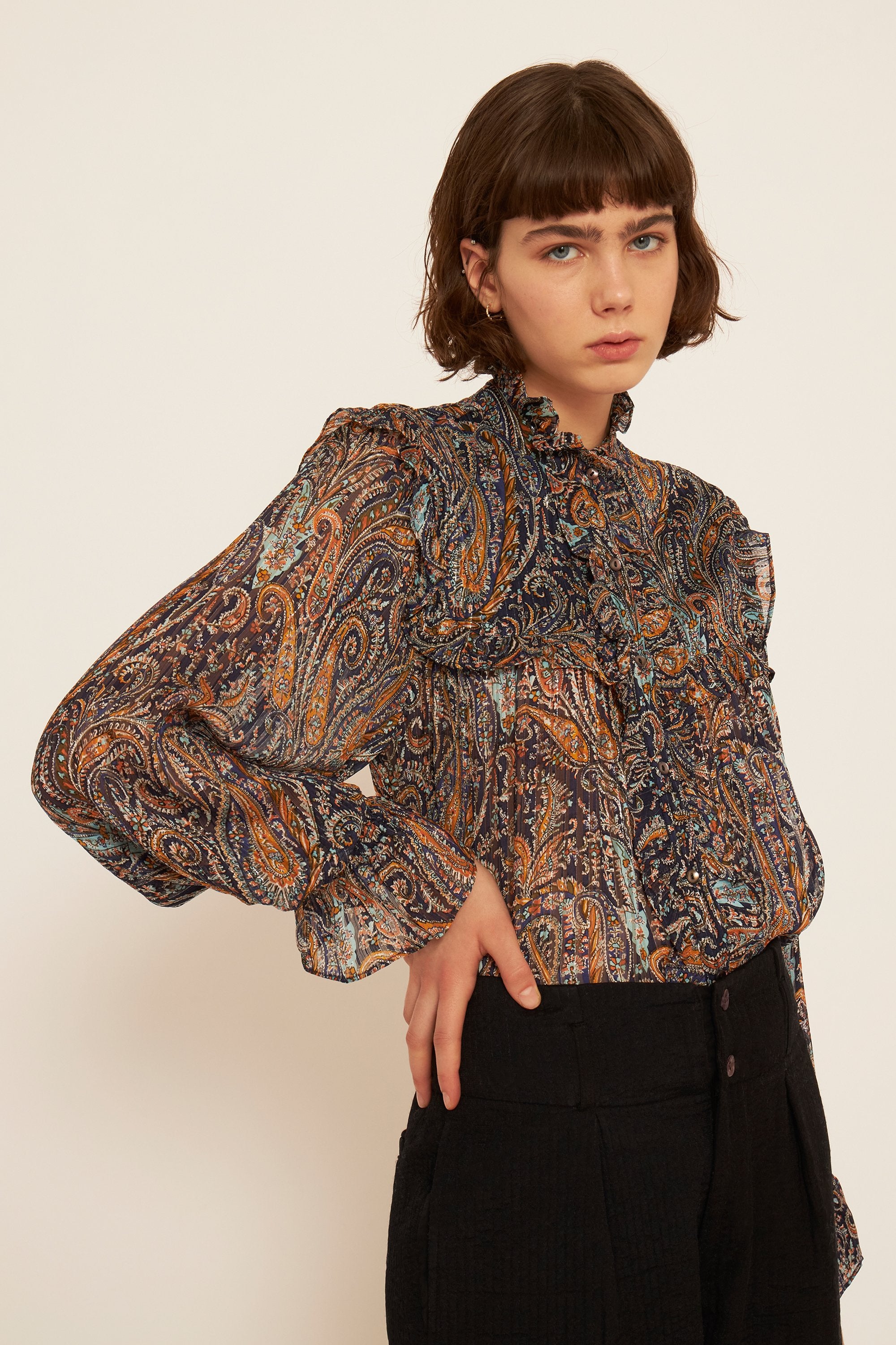 Blouse transparente Elvis