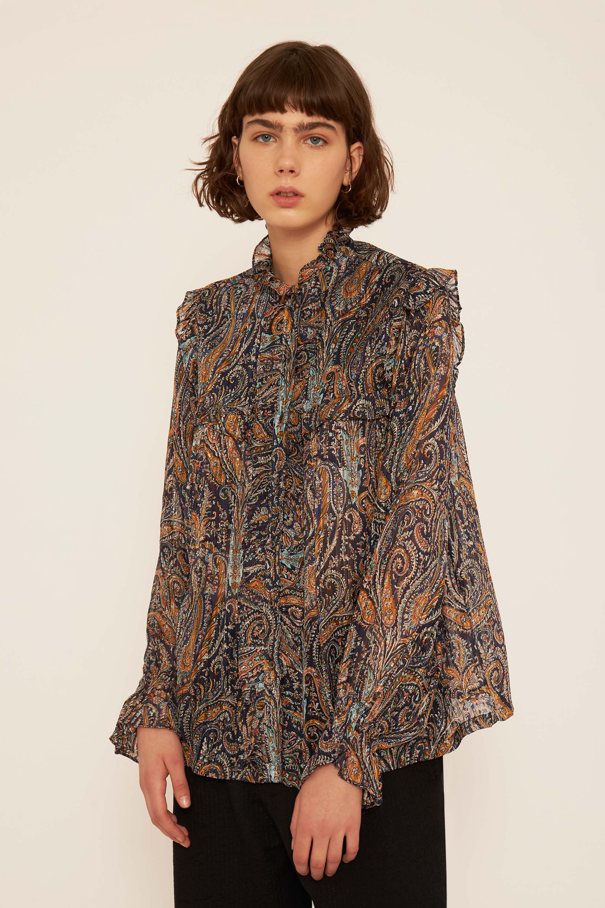 Blouse transparente Elvis