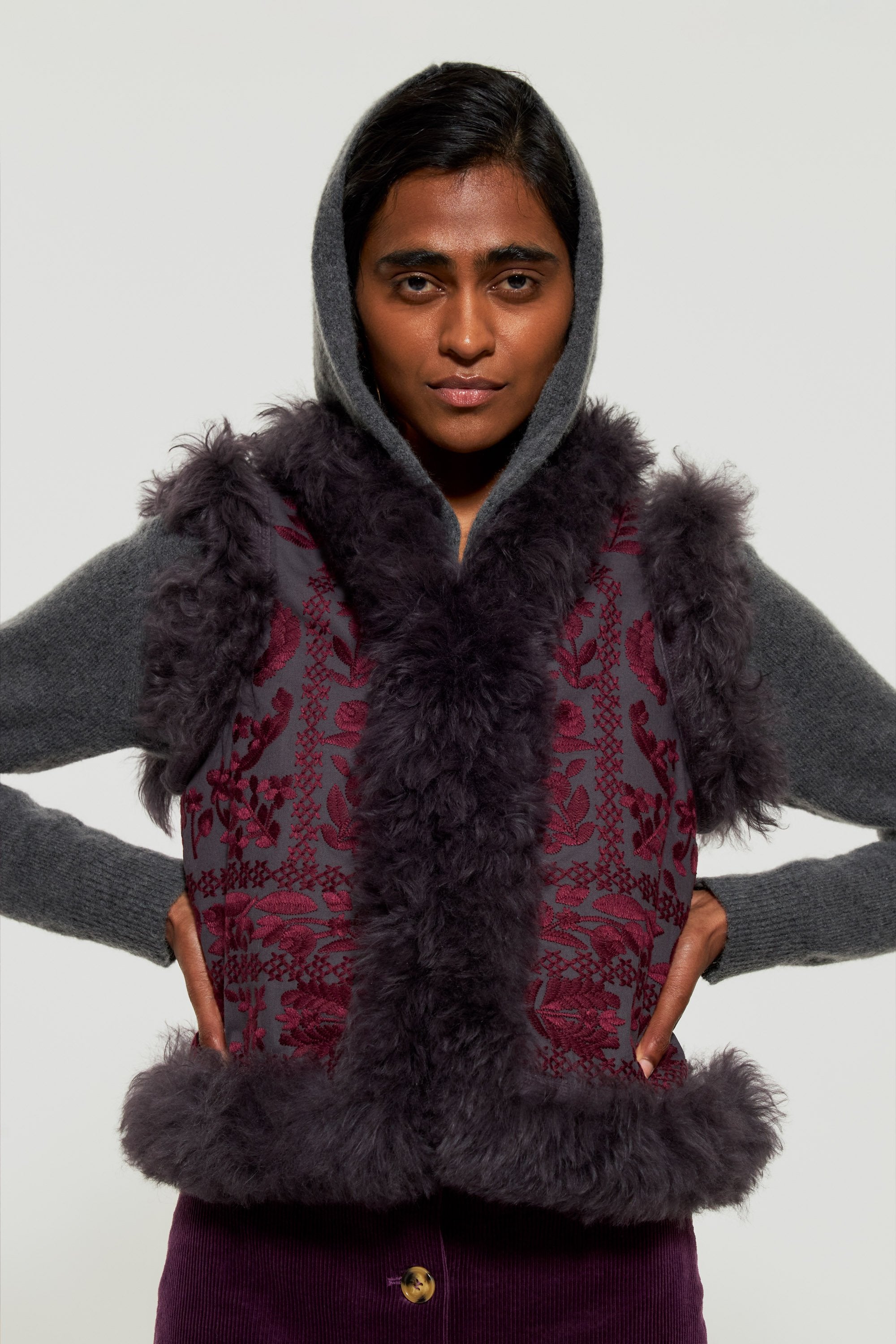 Gilet brodé Hendris