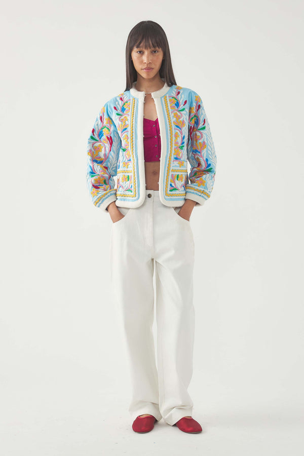 Chaqueta bordada Hendrix
