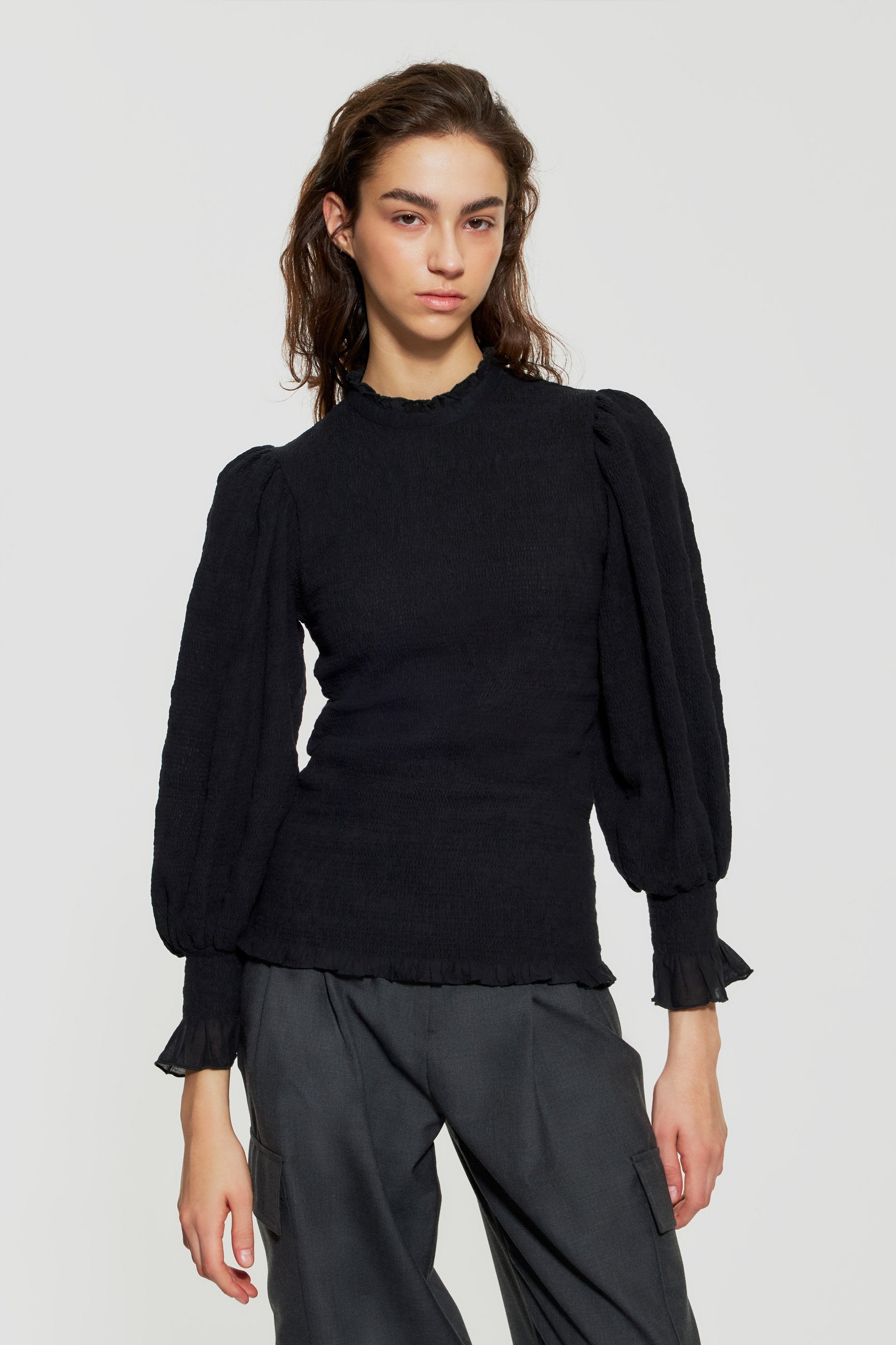 Top a punto smock Hitala