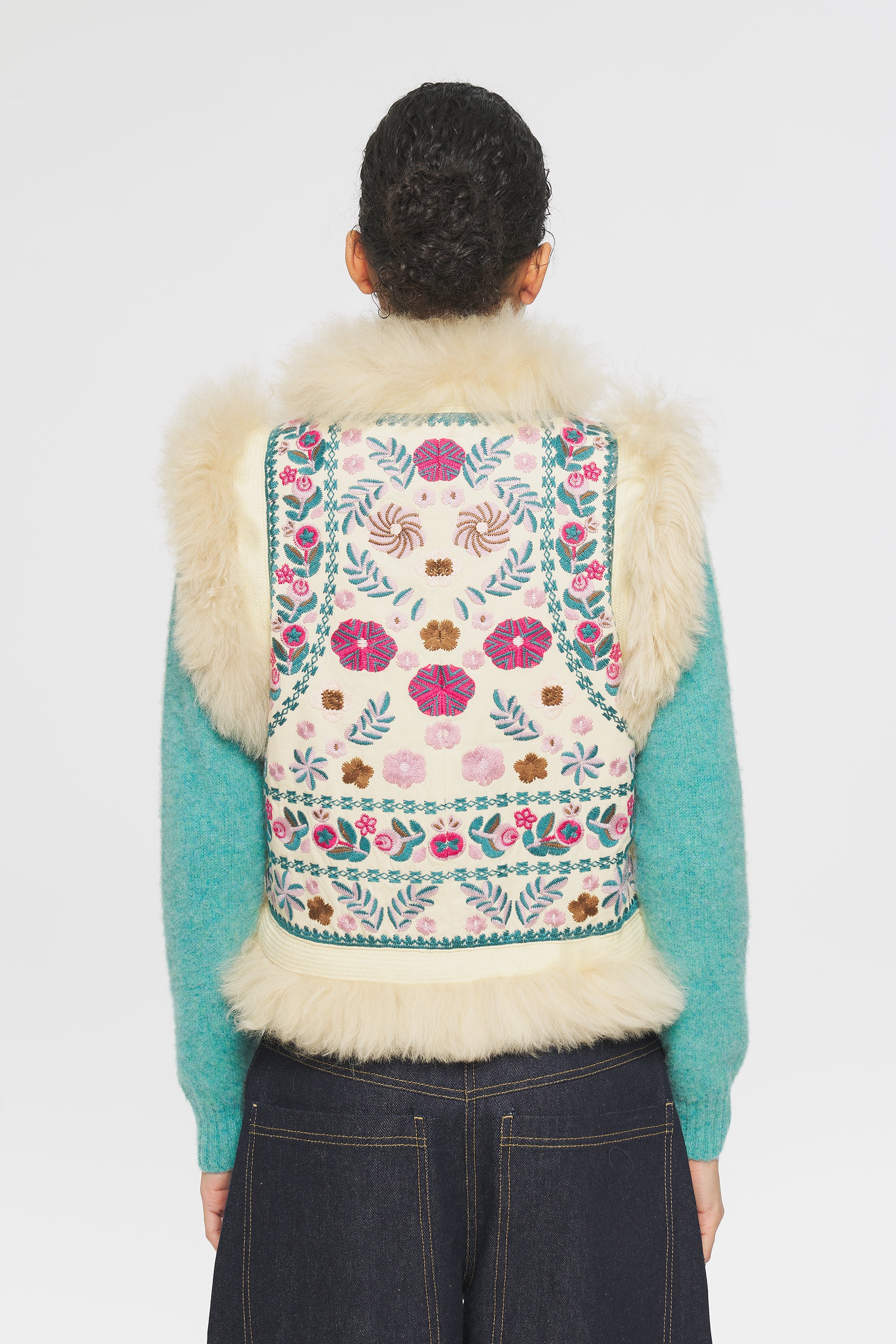 Gilet brodé Huguet