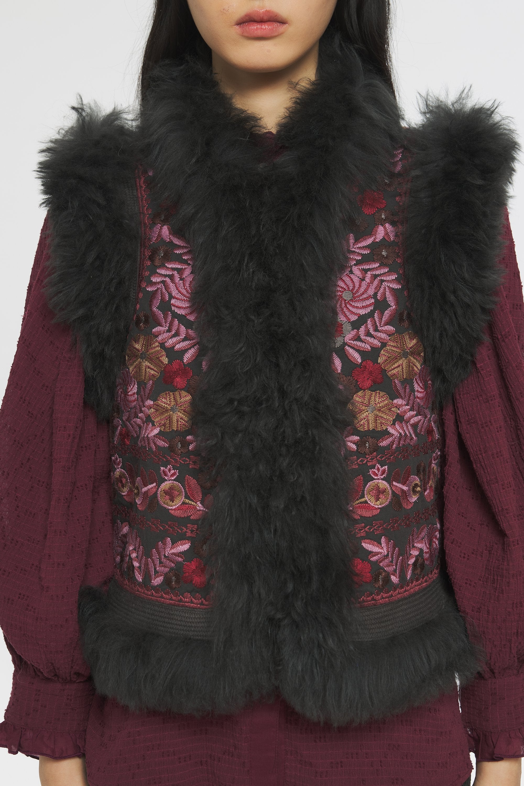 Gilet brodé Huguet