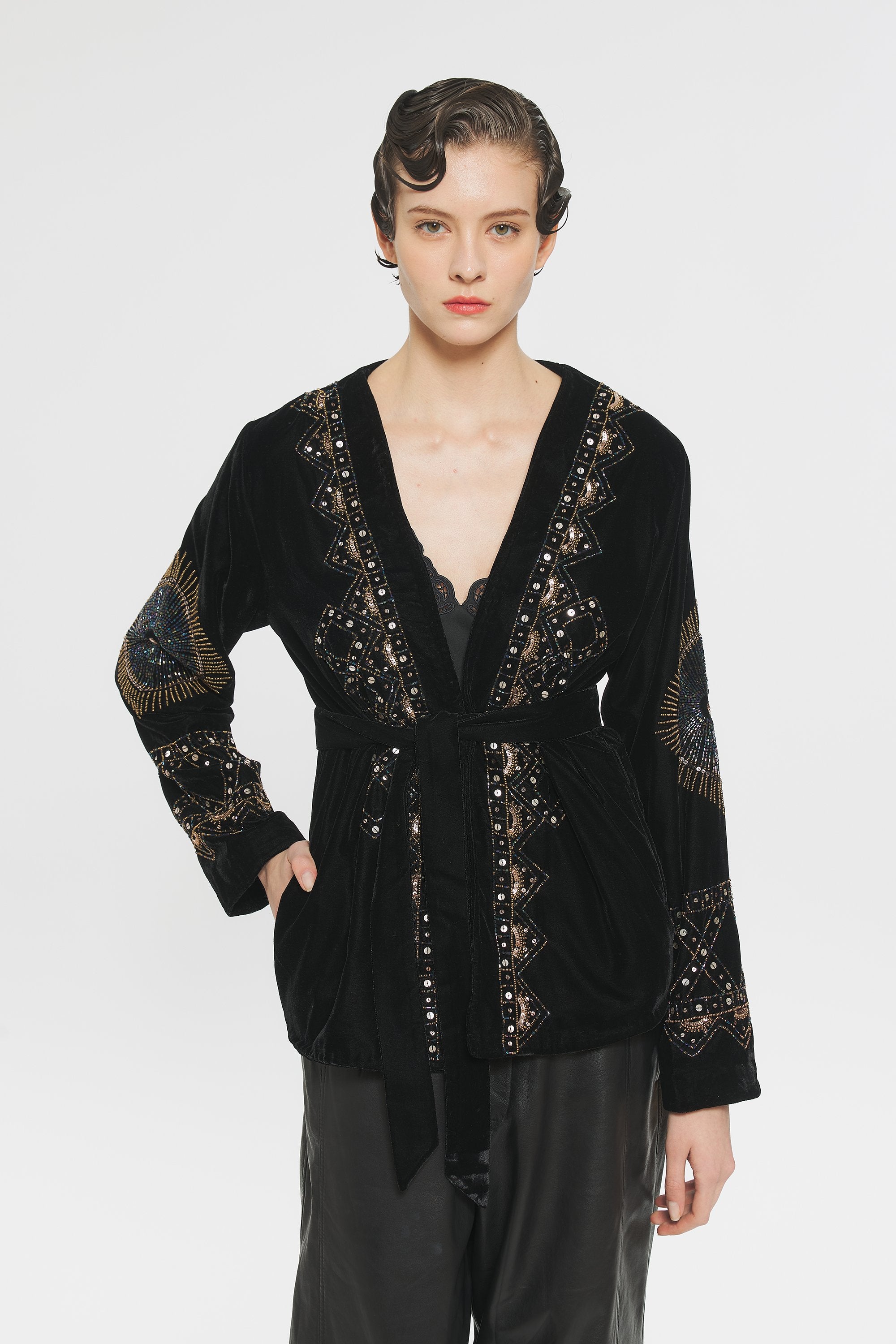 Veste à sequin Illuminati