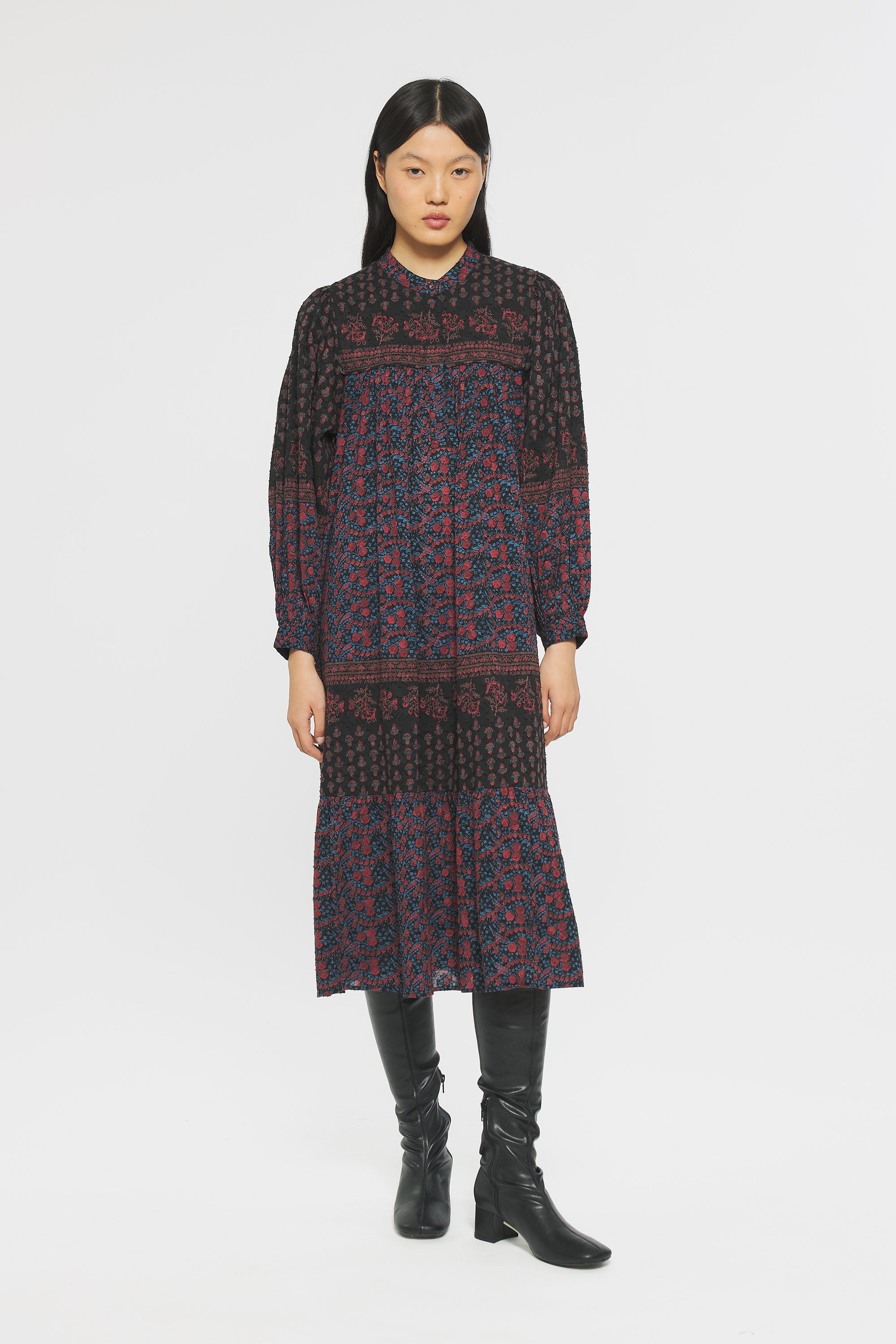 Irina Print maxi dress