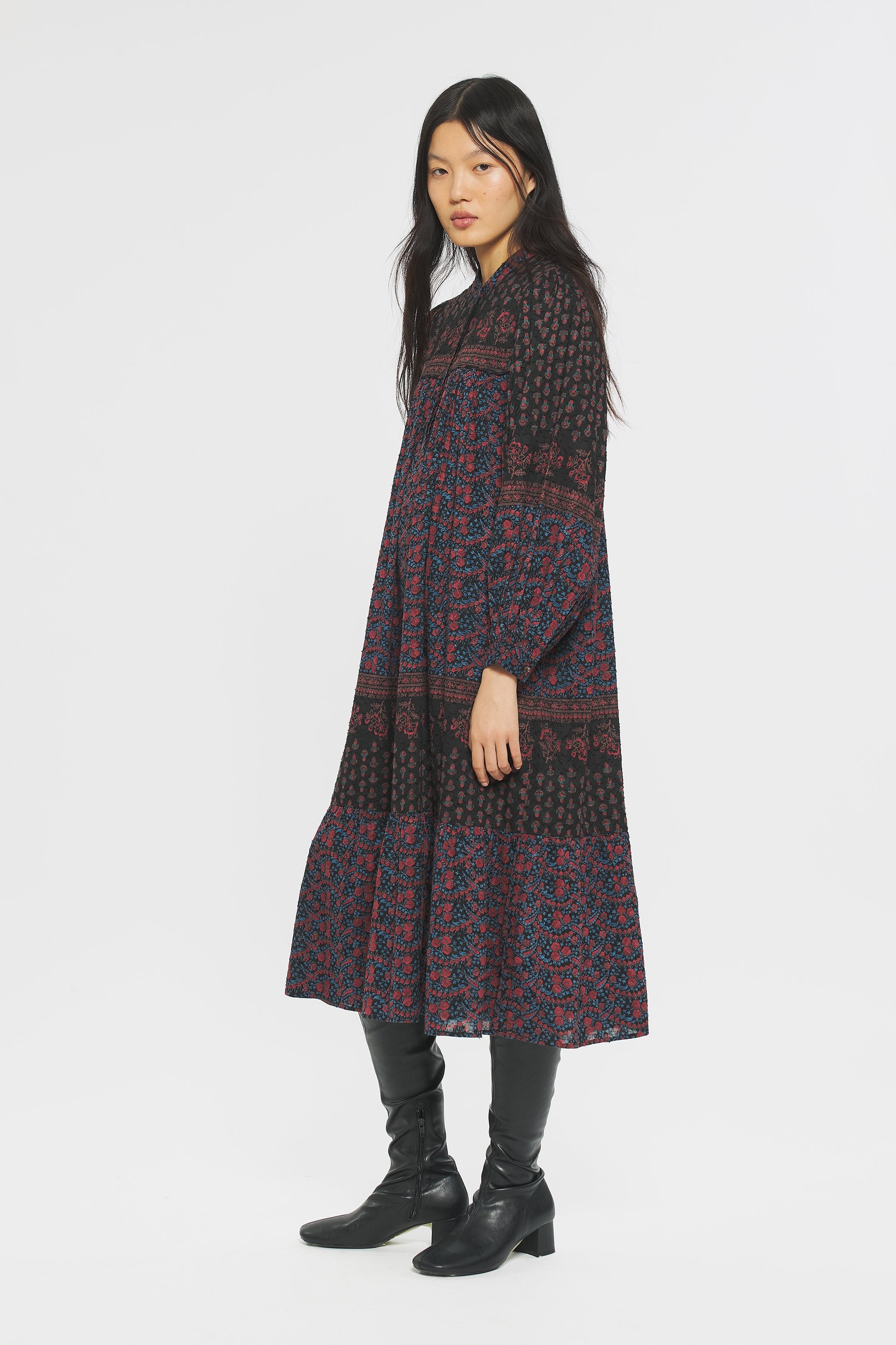 Irina Print maxi dress