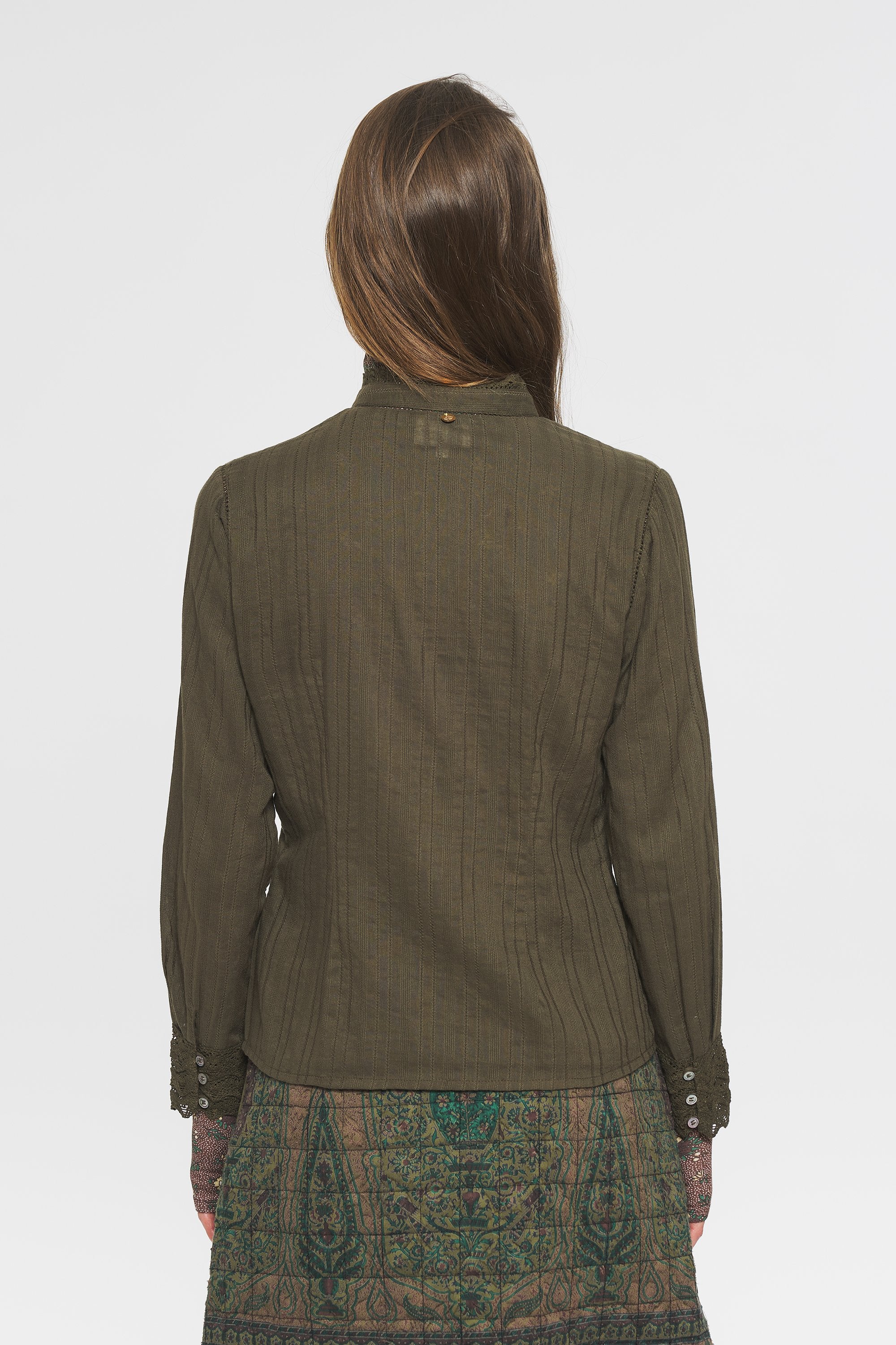 Blouse brodée Kiss
