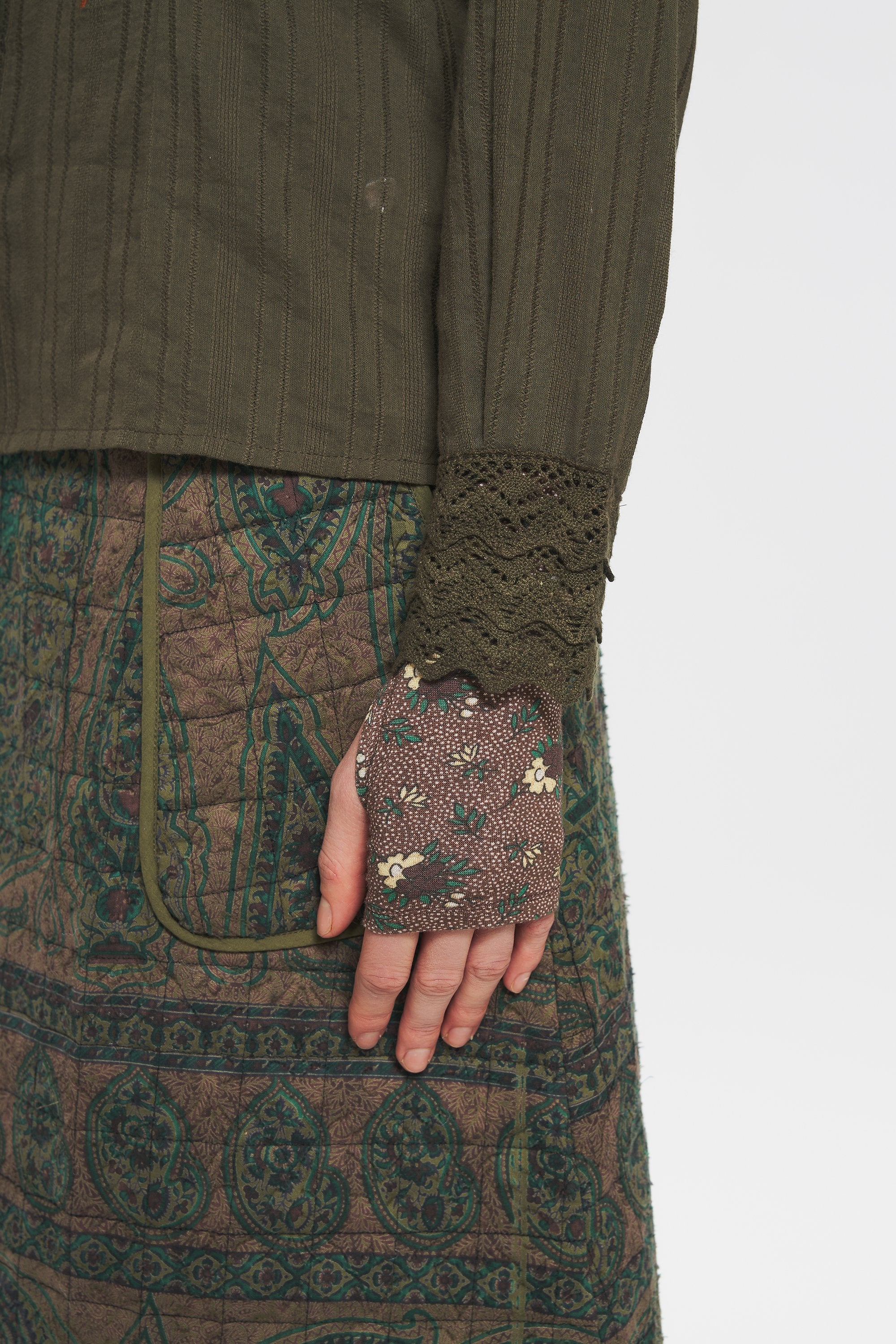 Blouse brodée Kiss