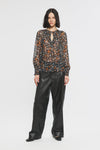Bedruckte Bluse Leila