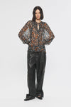 Bedruckte Bluse Leila