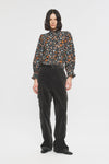 Leo bedrukte blouse