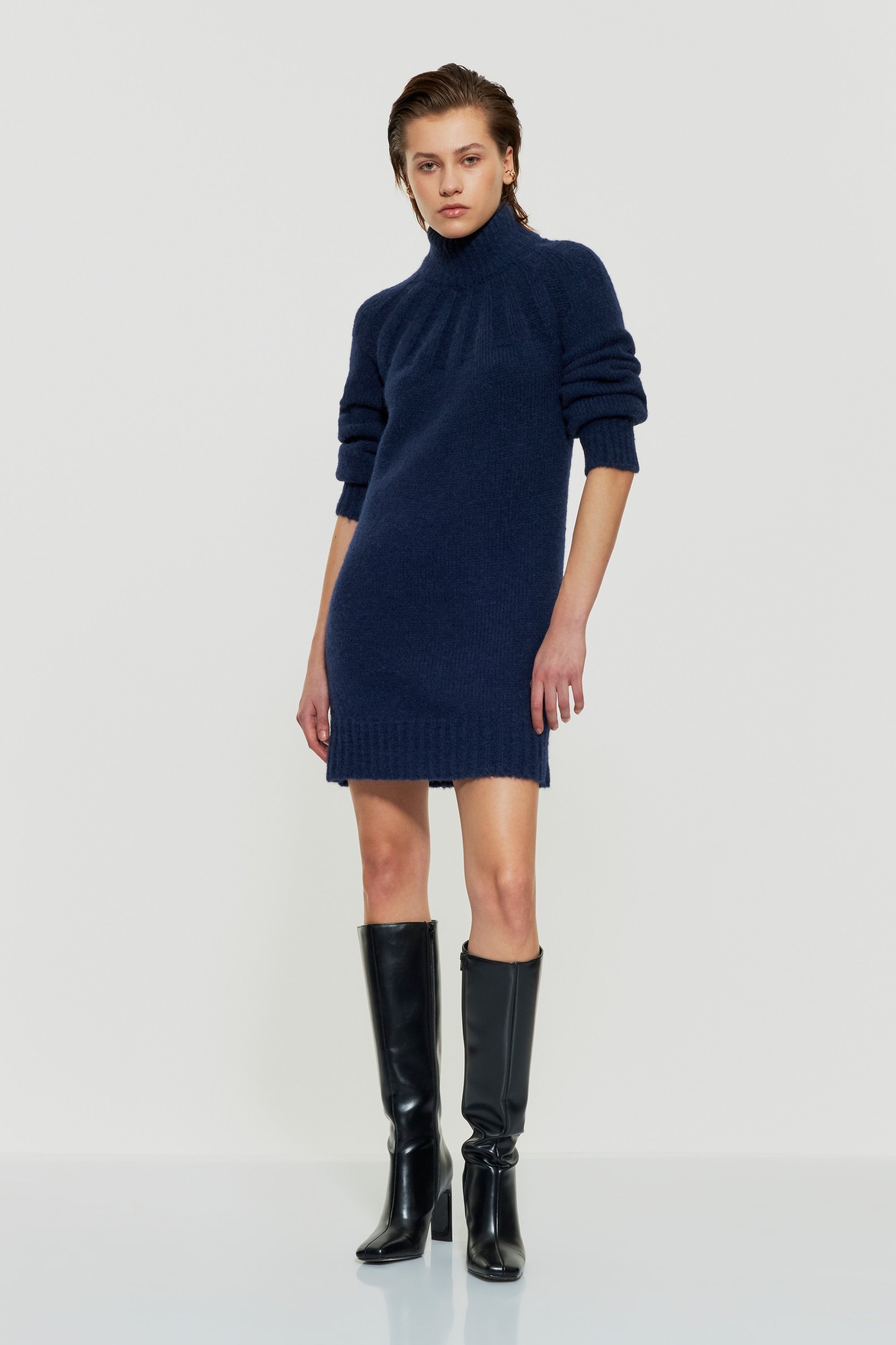 Lulu alpaca wool dress