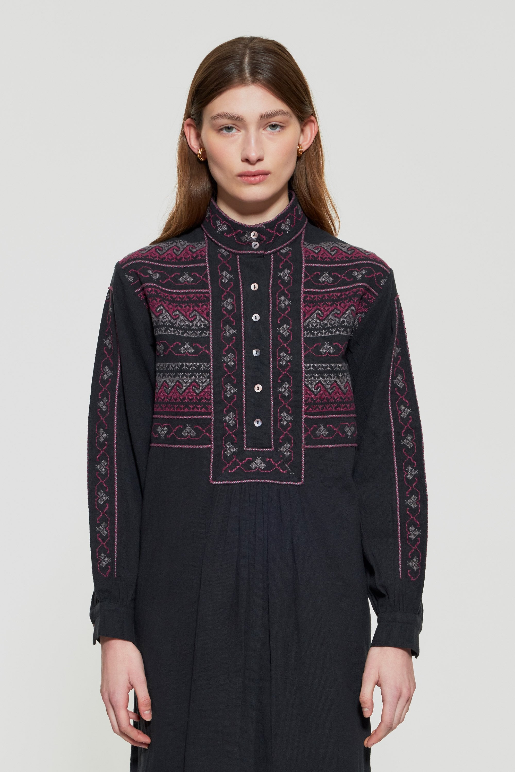 Luna embroidered dress