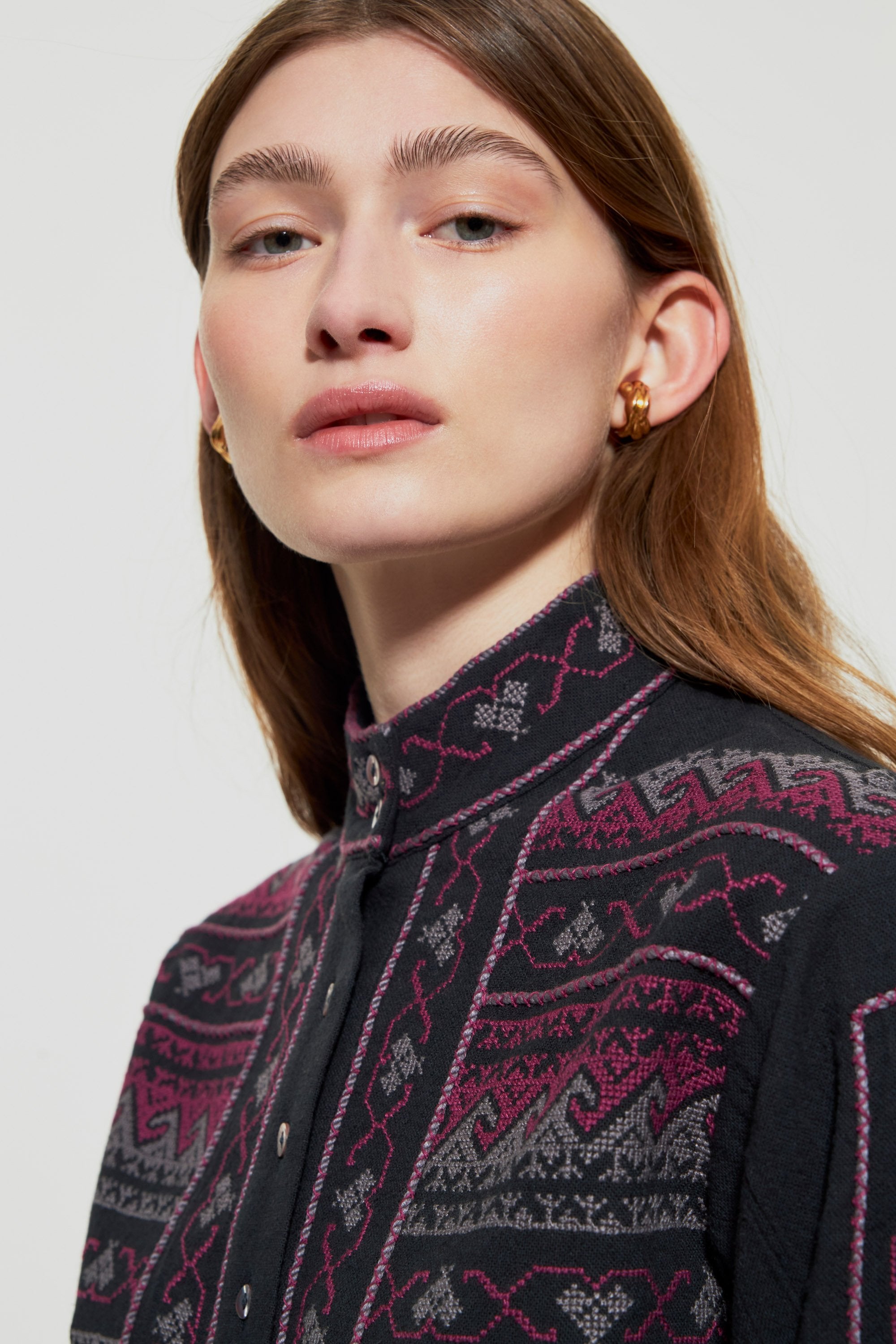 Luna embroidered dress