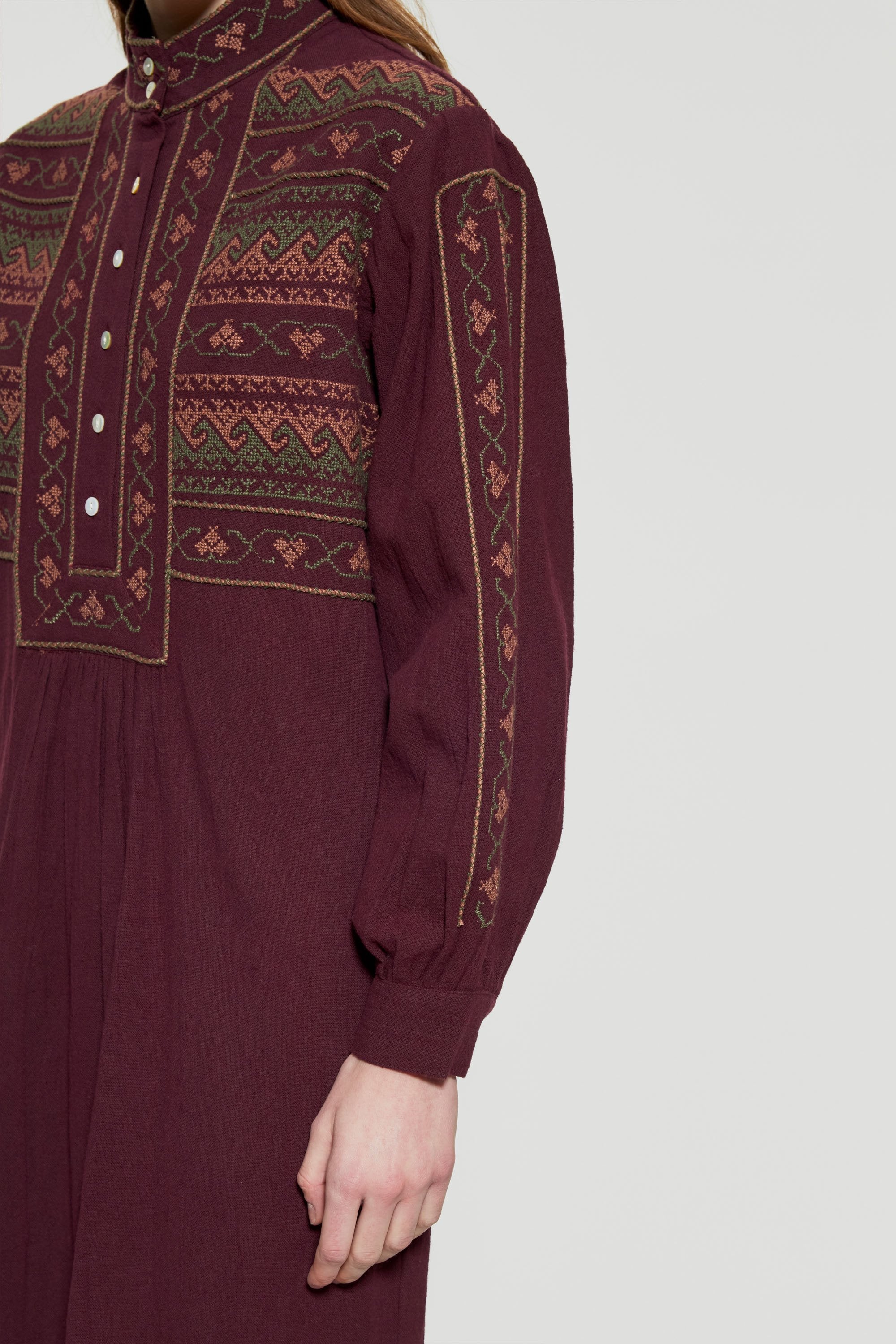 Luna embroidered dress
