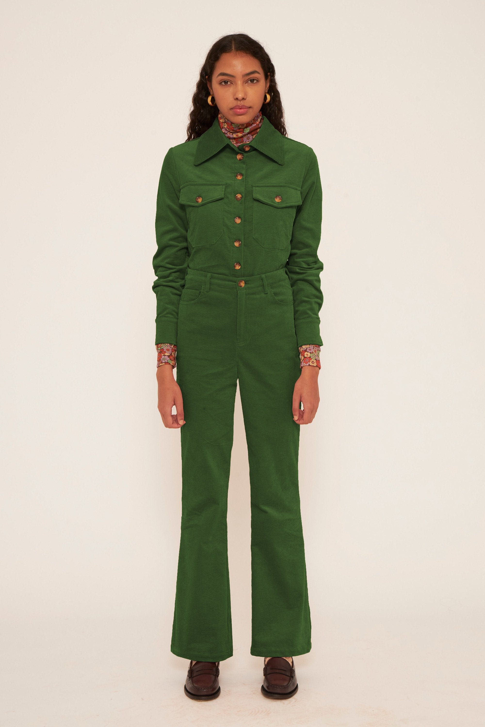 Pantalon flare Maggy