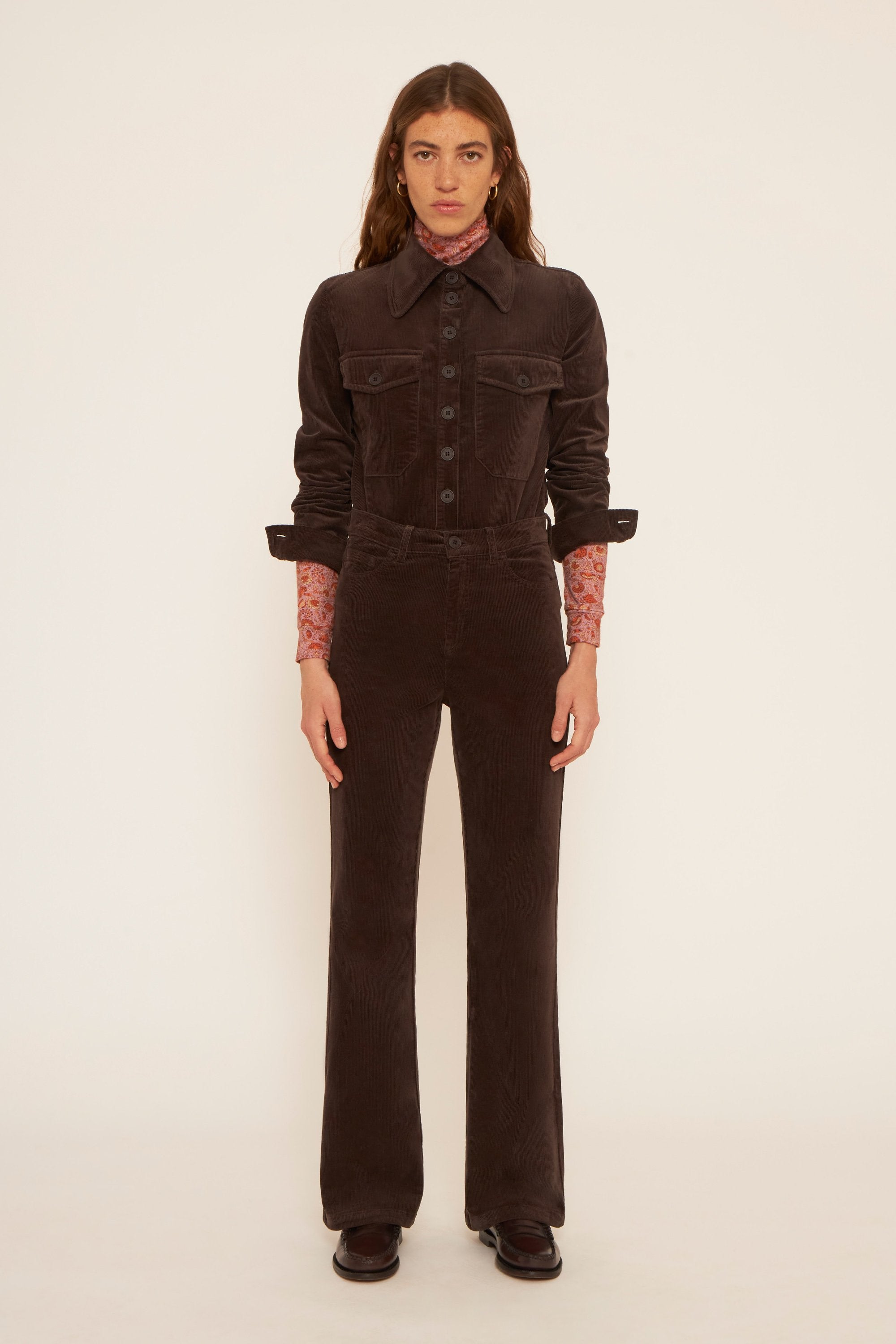 Pantalon flare Maggy