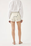 Mit Perlen und Spiegeln bestickte kurze Shorts Mahani