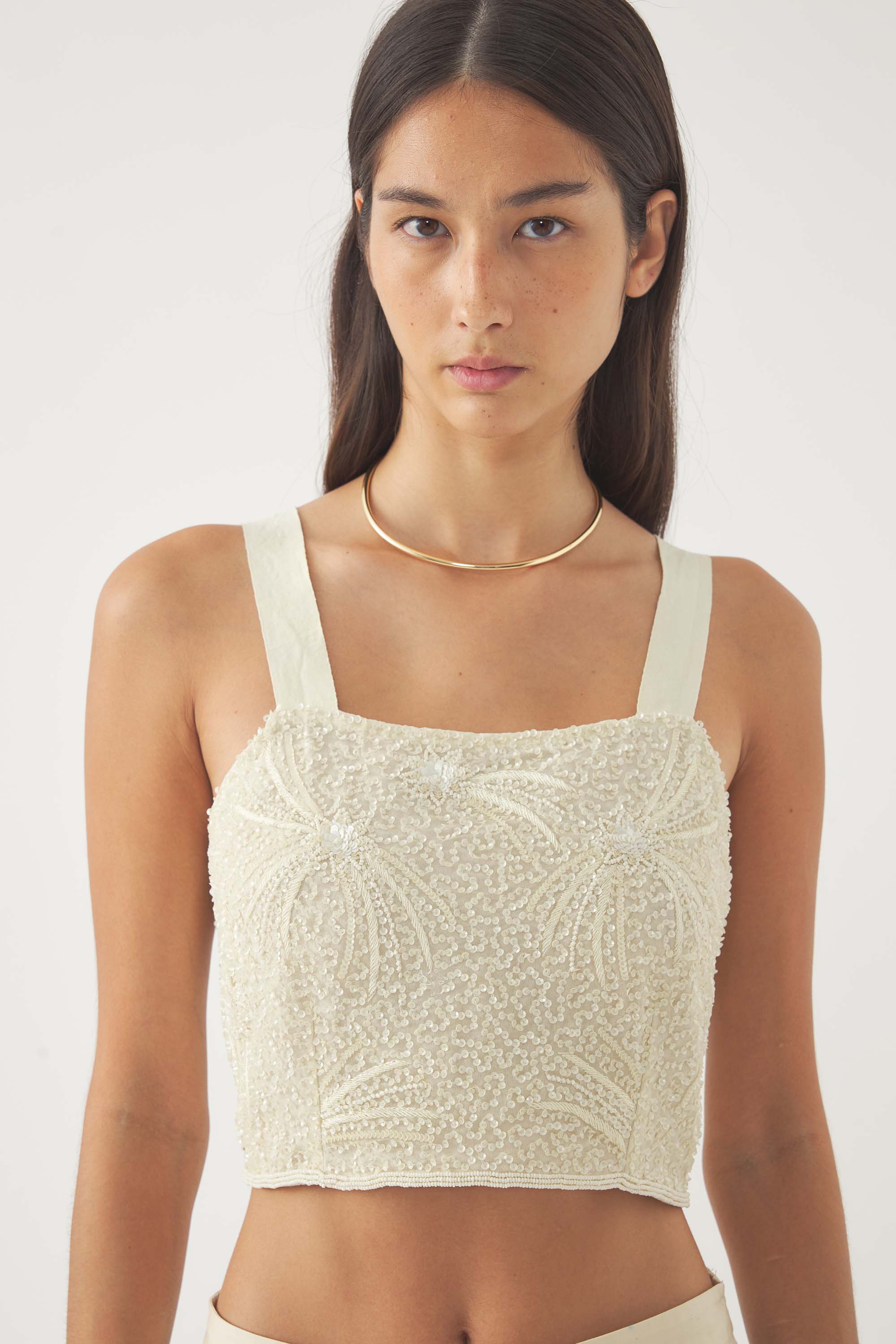 Blusa de lentejuelas Mahata