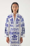 Embroidered Maxi Dress Mamie