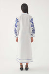 Embroidered Maxi Dress Mamie
