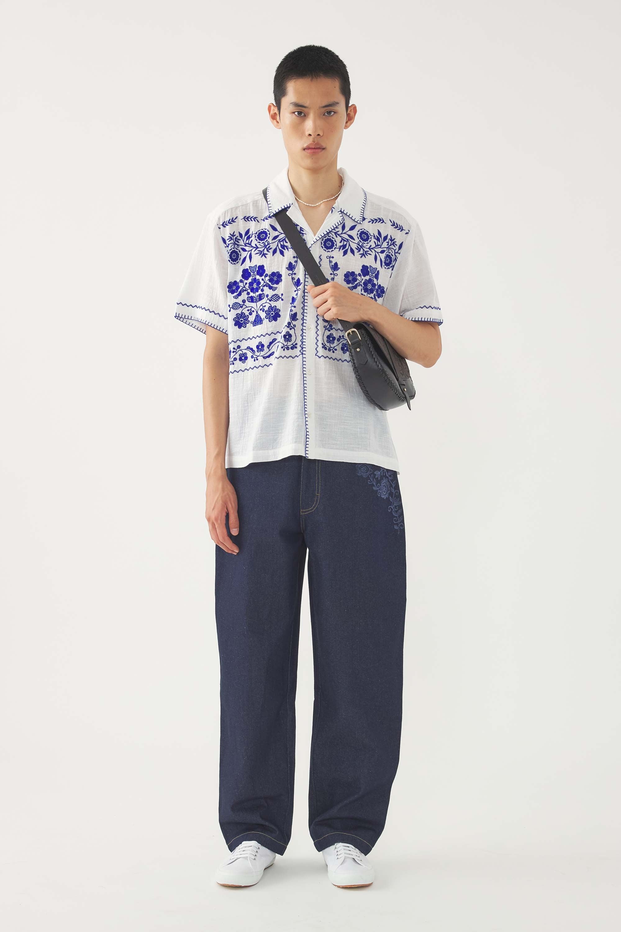Camicia ricamata Mamie