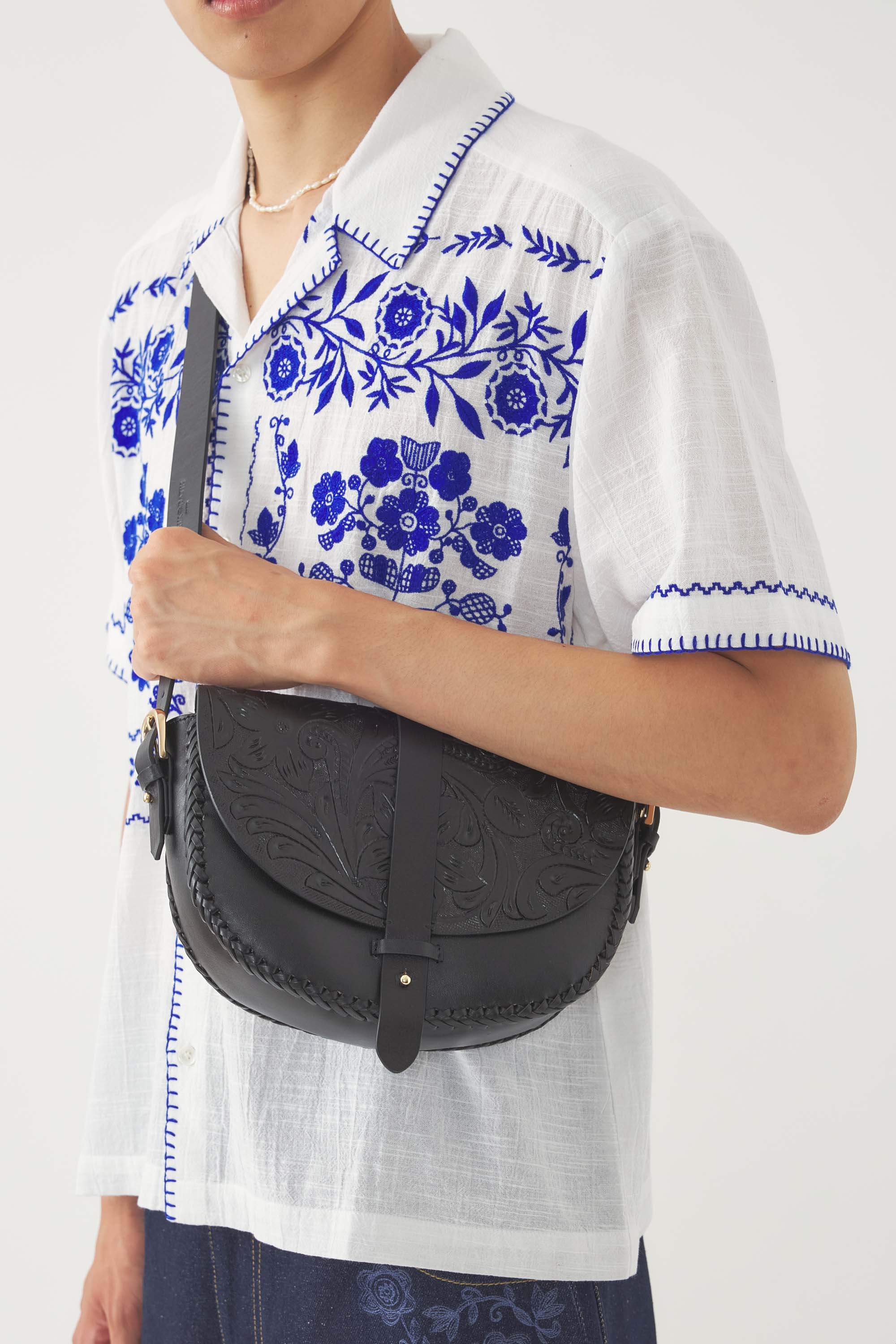 Camicia ricamata Mamie
