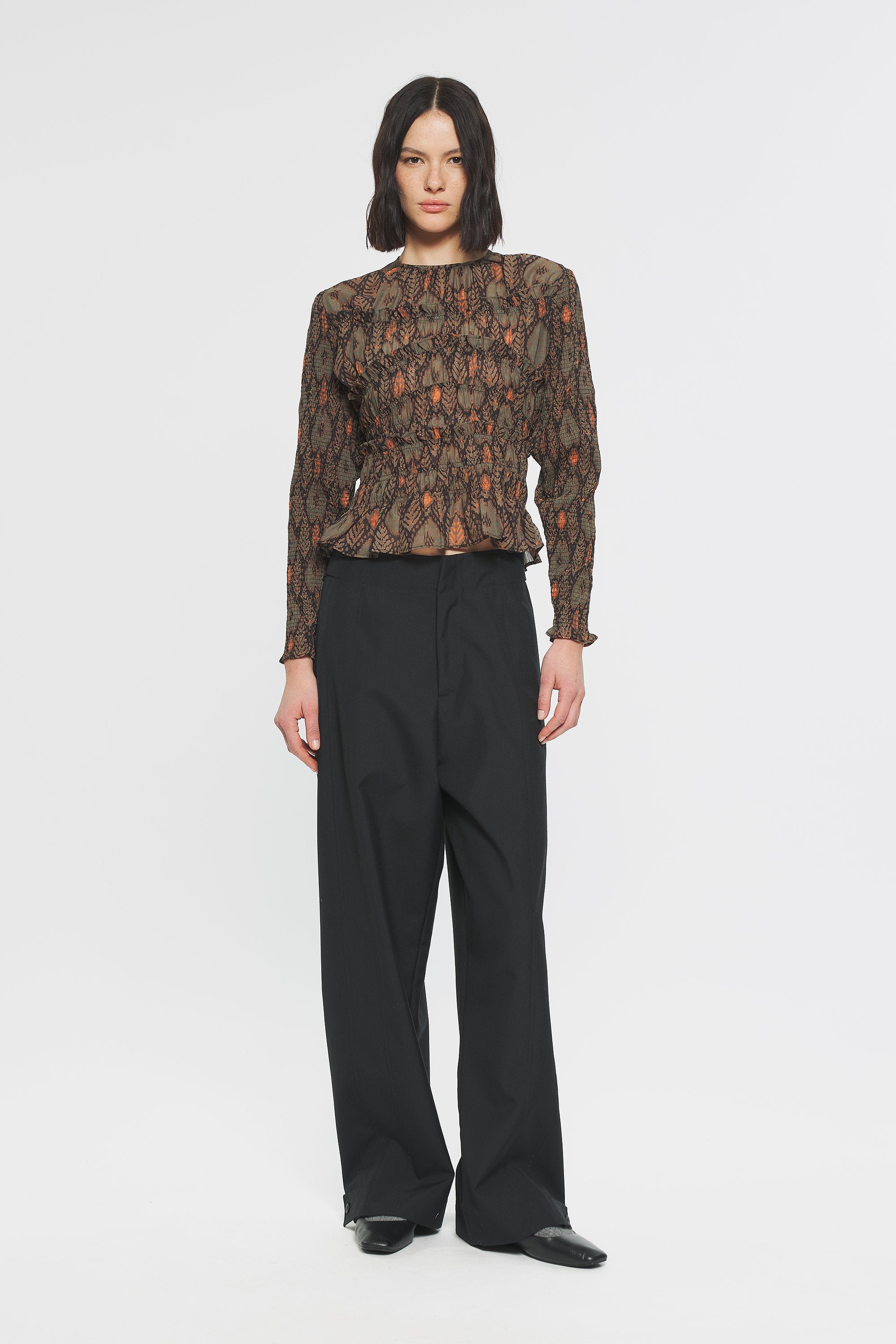 Blouse imprimée Mani