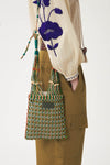 Sac en cuir tressé à la main Meryl