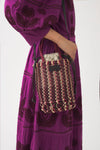 Small hand-braided leather bag Meryl