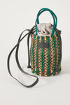 Small hand-braided leather bag Meryl