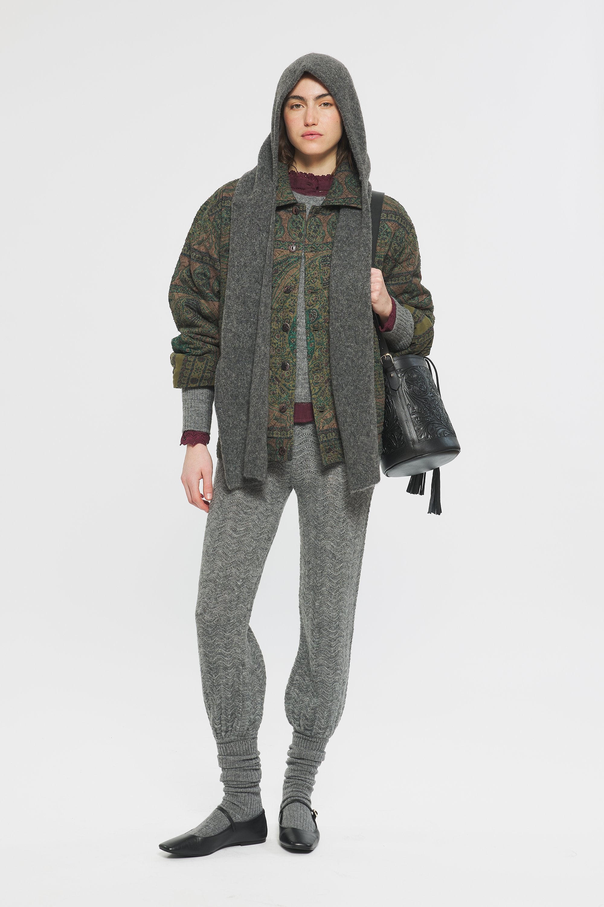 Michelle Hooded scarf