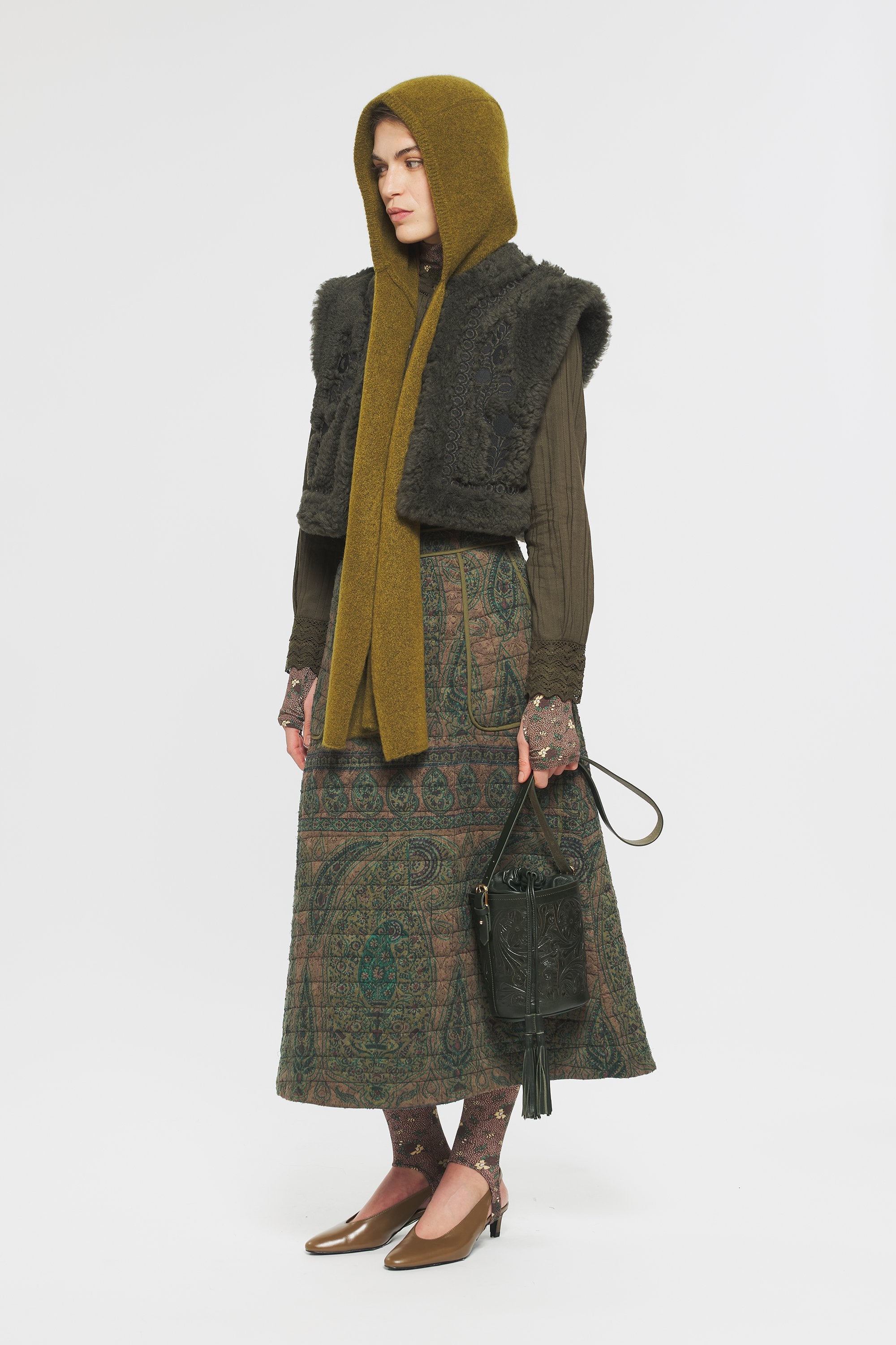 Michelle Hooded scarf