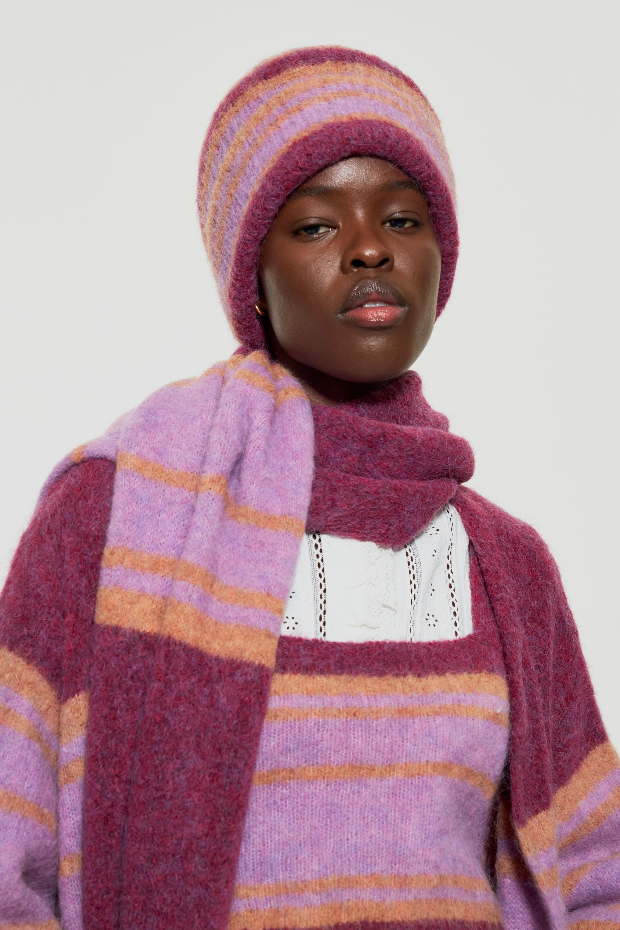 Mila alpaca wool hat -