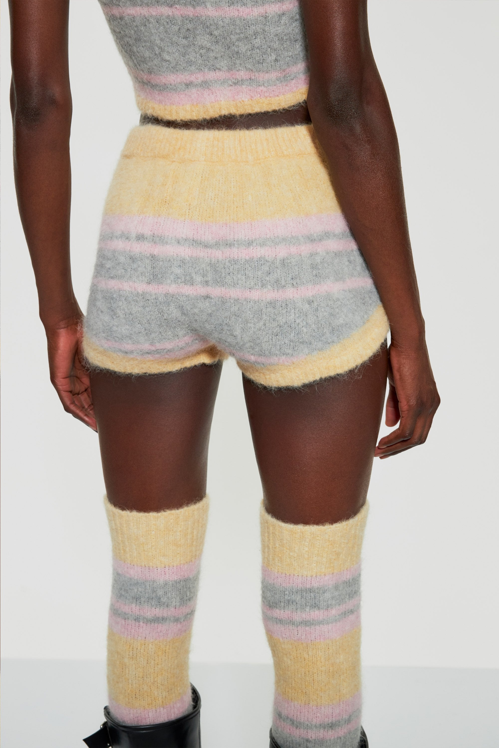 Mila alpaca wool shorts -
