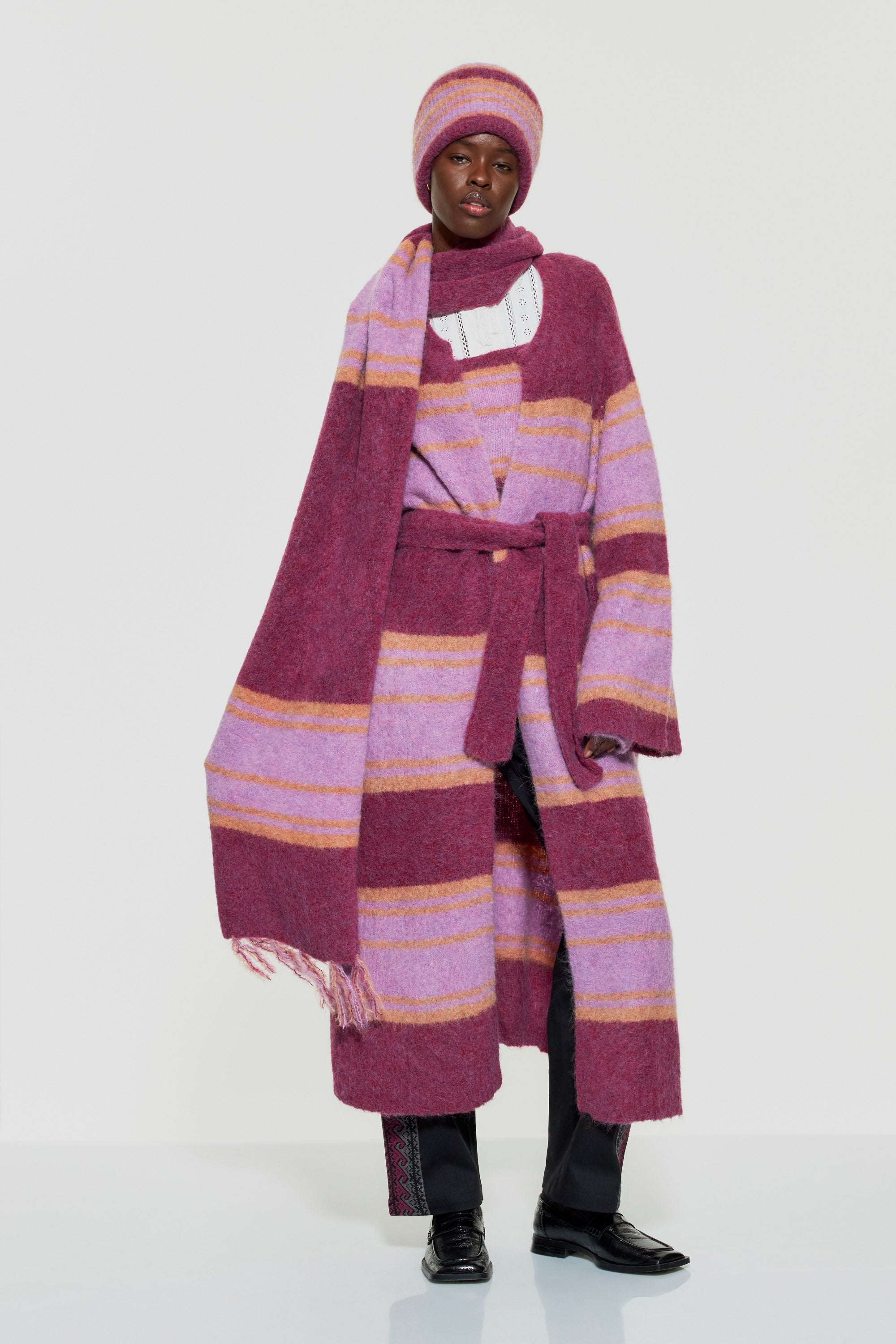 Mila alpaca wool scarf