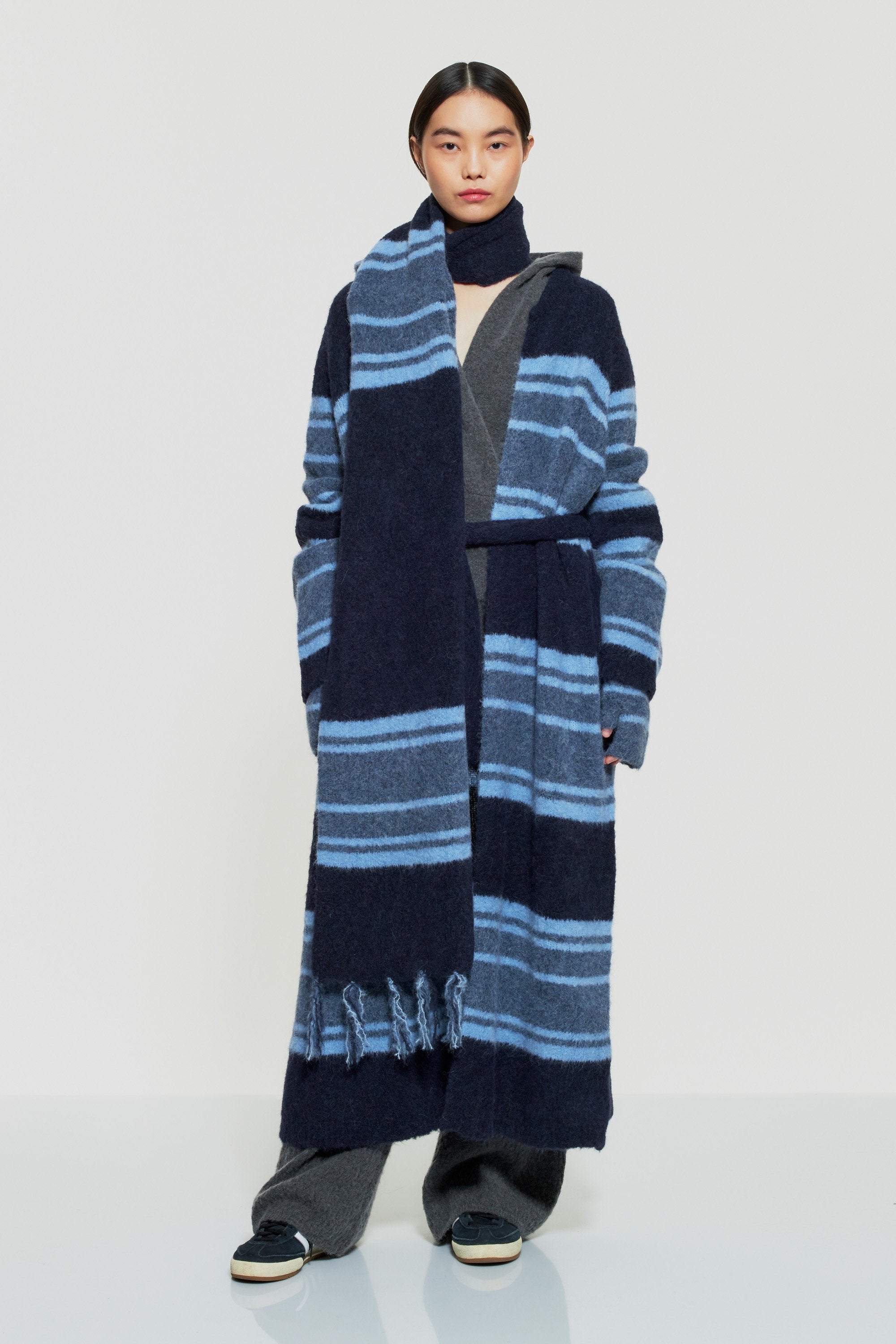 Mila alpaca wool scarf