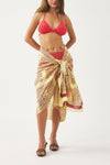 Cotton voile print sarong Nalii