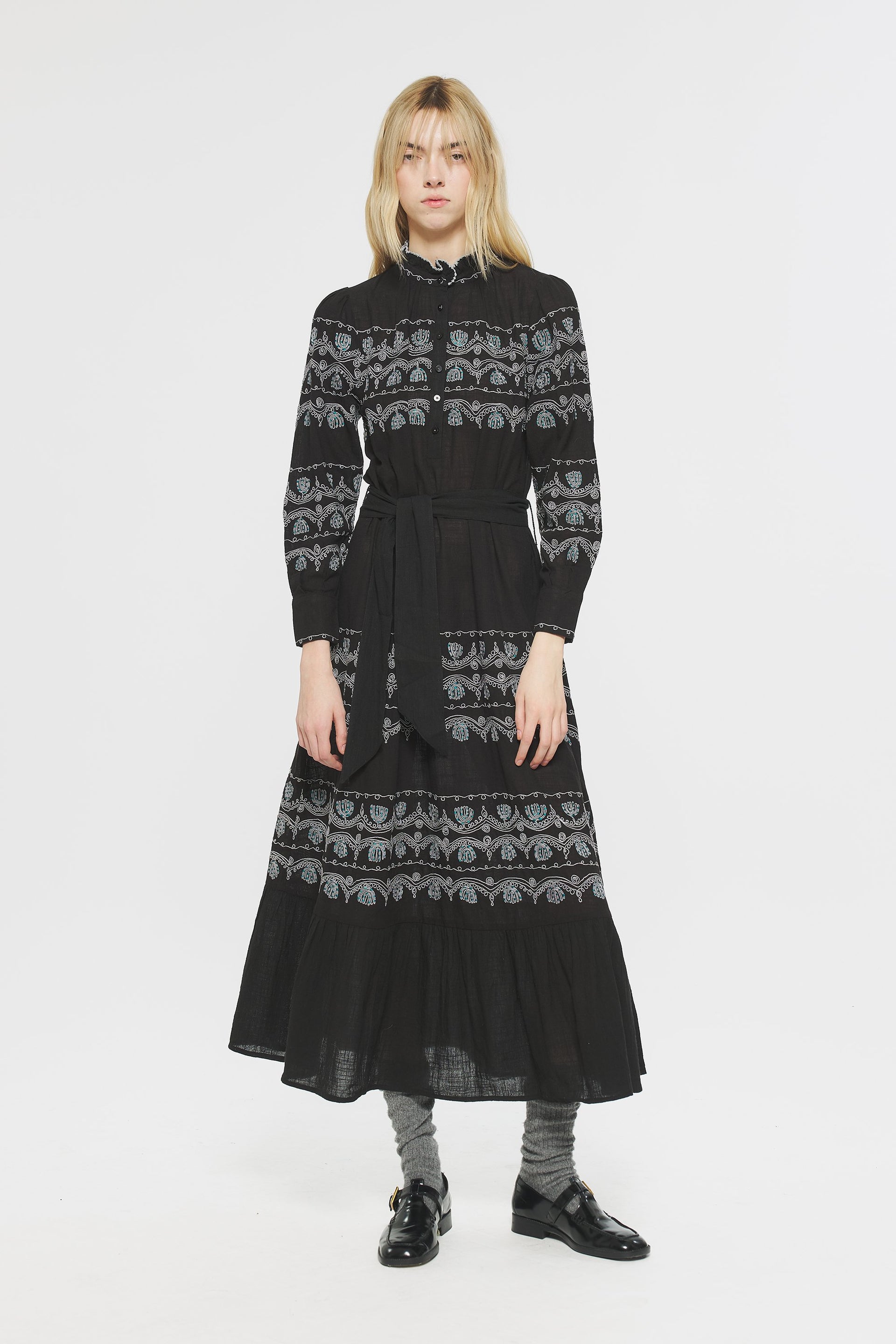 Nelly Embroidered maxi dress Nelly Embroidered maxi dress