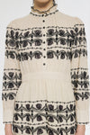 Nelly Embroidered mini dress