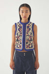 Gilet brodé Ossie