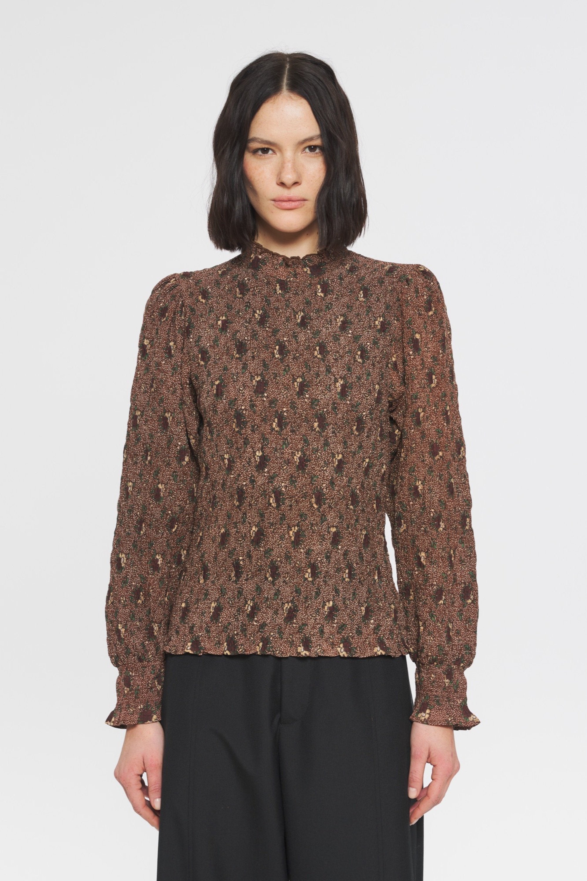 Blouse smockée paddy