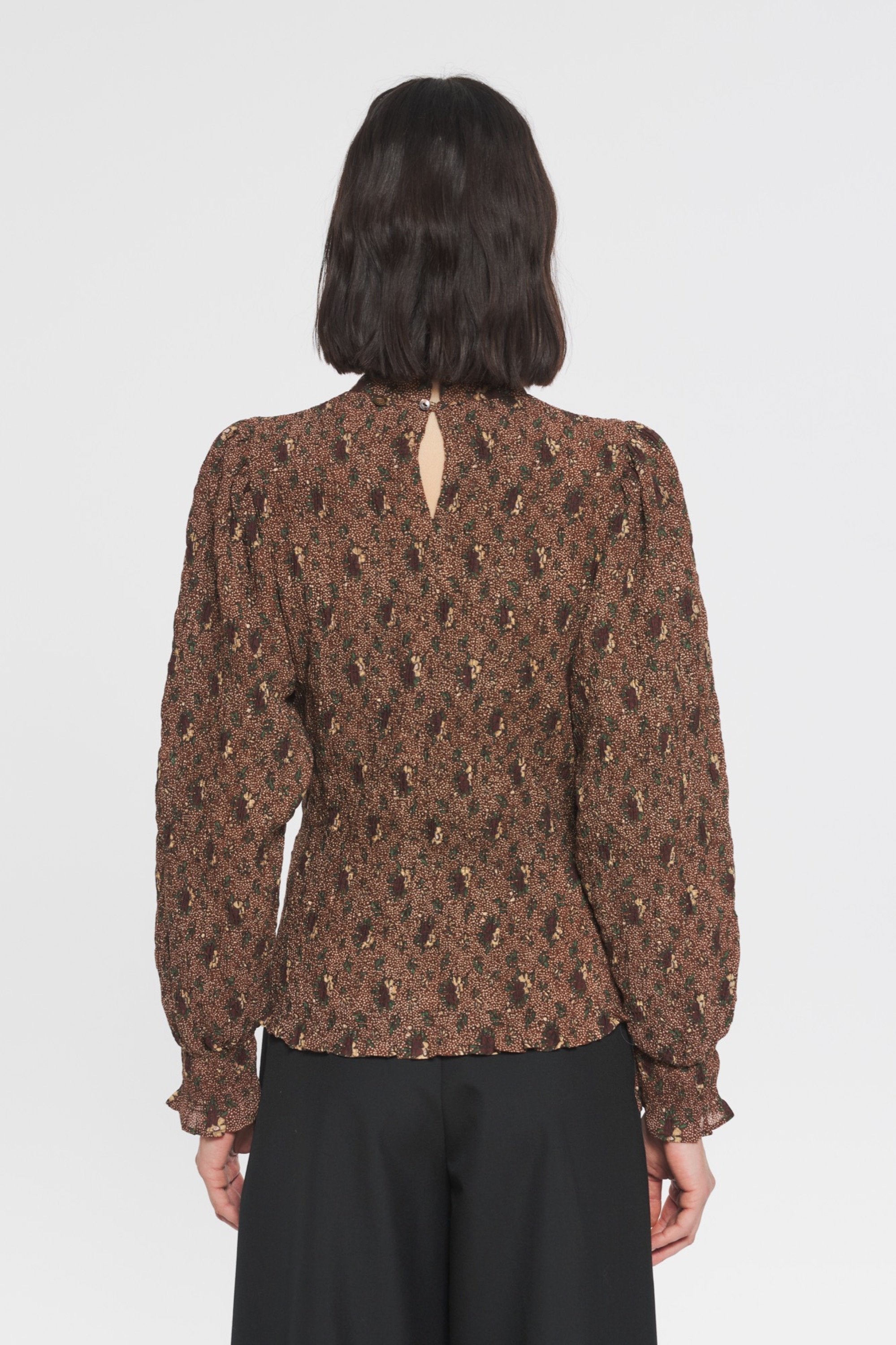 Blouse smockée paddy