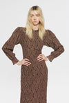 Langes, gesmoktes Kleid Paddy
