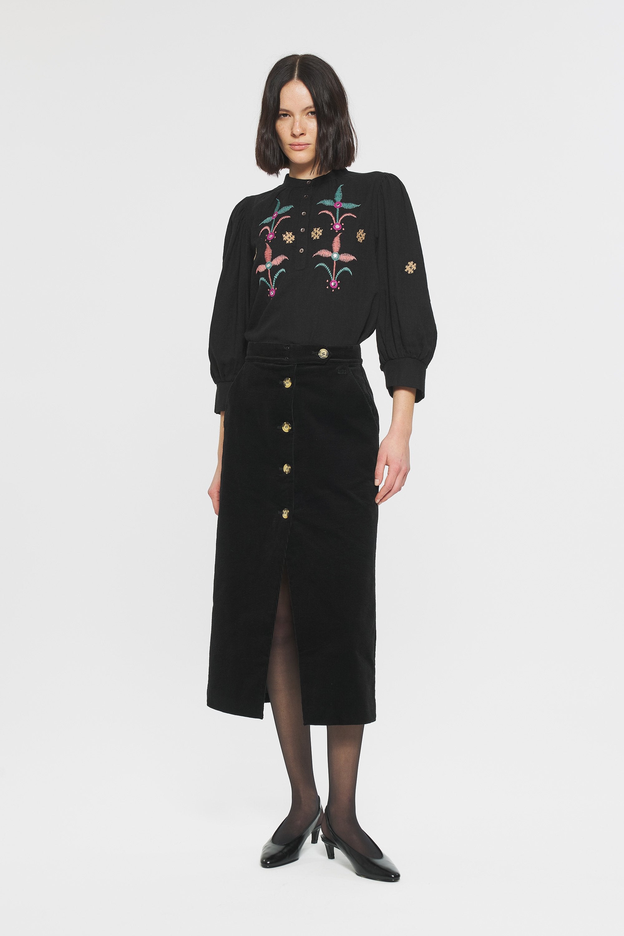 Blouse brodée Rafi