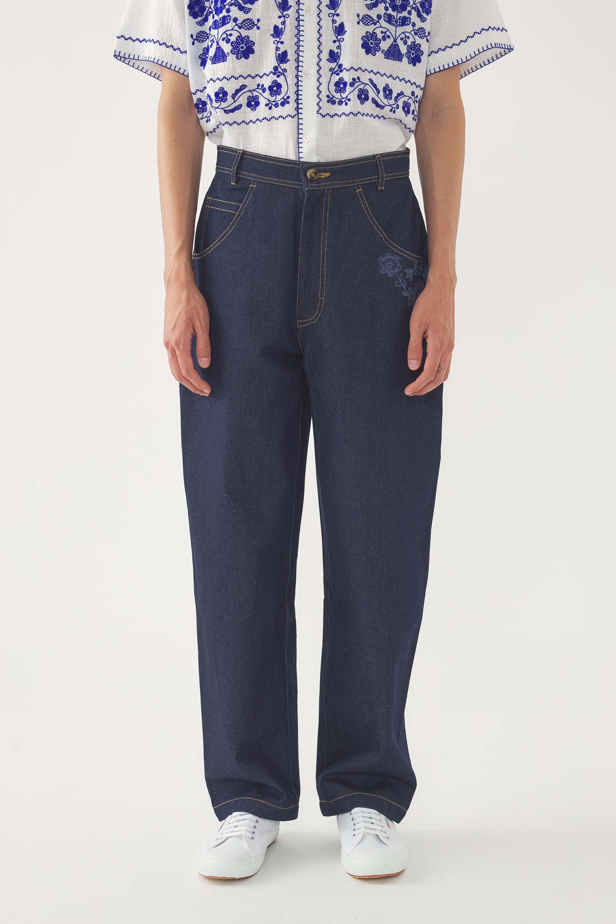 Embroidered Pants Randy