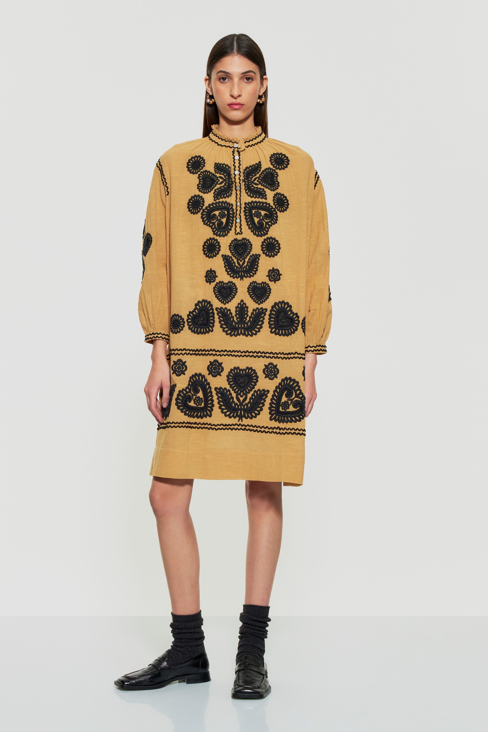 Robby embroidered dress