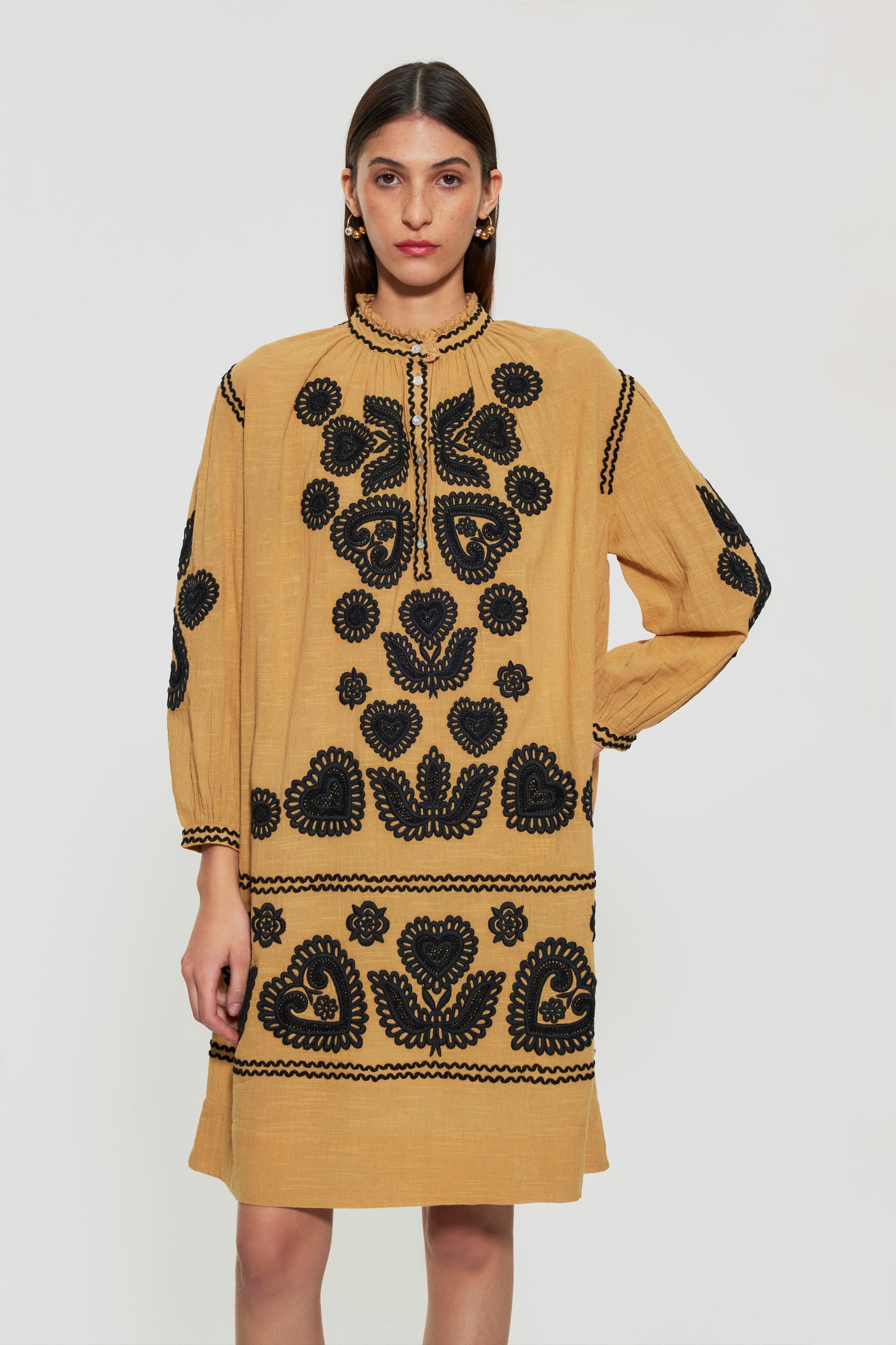 Robby embroidered dress